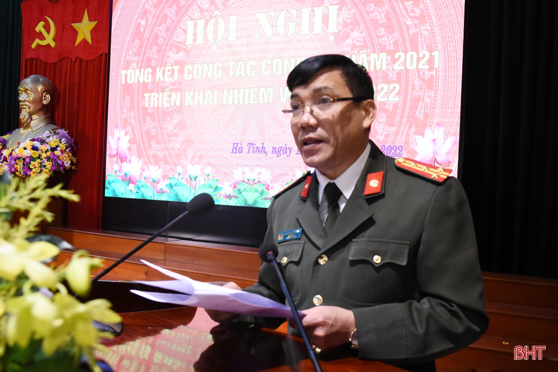 Công an Hà Tĩnh nỗ lực thực hiện tốt phong trào thi đua “Vì an ninh Tổ quốc”