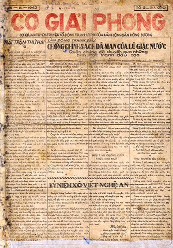 dau an mua thu cach mang 1945 qua nhung tai lieu lich su