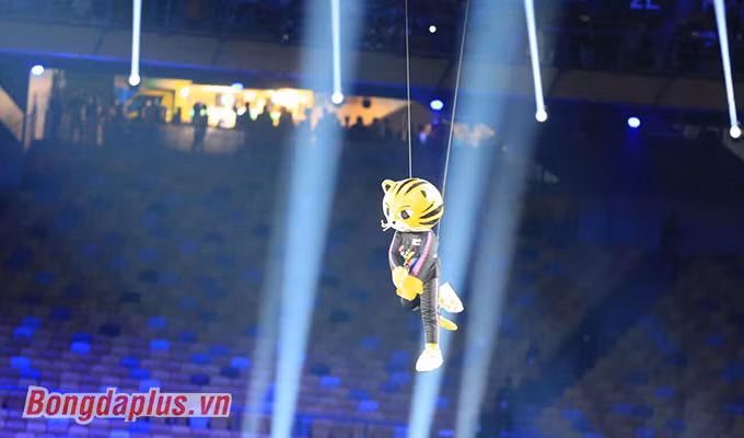 le khai mac sea games 29 da tiec anh sang am thanh