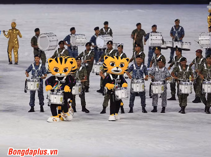 le khai mac sea games 29 da tiec anh sang am thanh