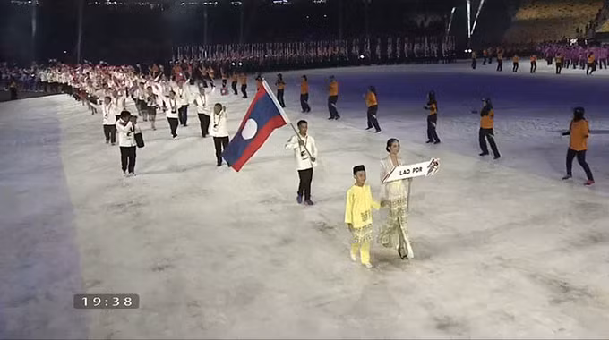 le khai mac sea games 29 da tiec anh sang am thanh