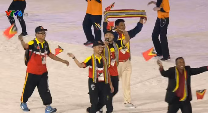 le khai mac sea games 29 da tiec anh sang am thanh