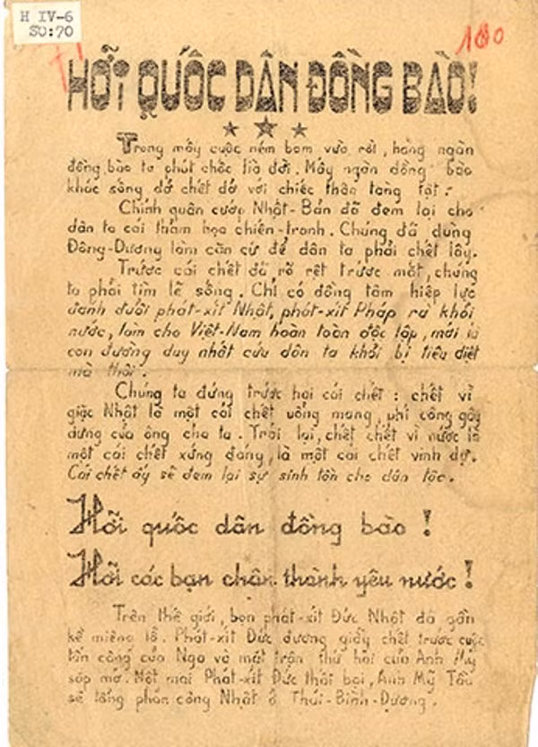 dau an mua thu cach mang 1945 qua nhung tai lieu lich su