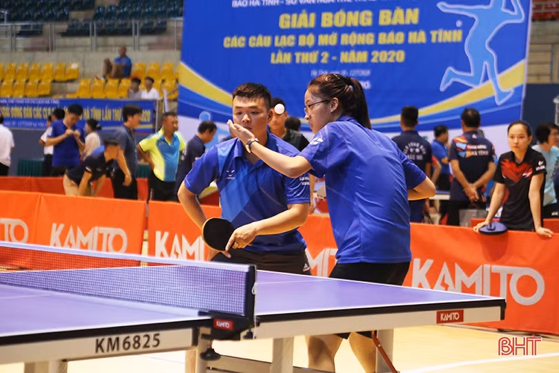 Giải bóng bàn các CLB mở rộng Báo Hà Tĩnh: Kịch tính trận chung kết đơn nam