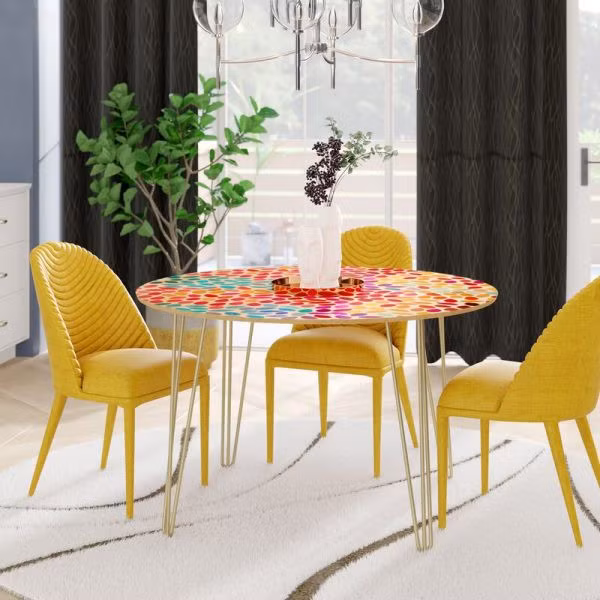 Thỏa sức sáng tạo với những chiếc bàn ăn nhỏ đầy phong cách