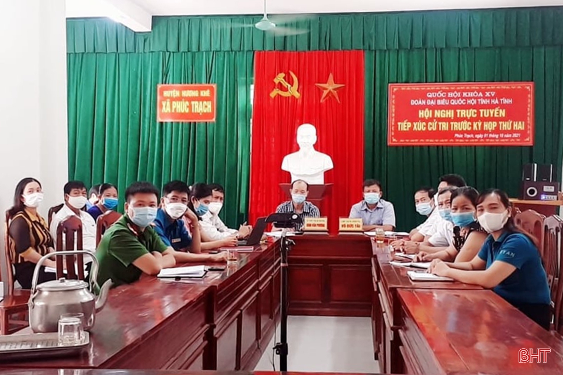 Cử tri Hà Tĩnh cần thẳng thắn phản ánh thực trạng ở cơ sở