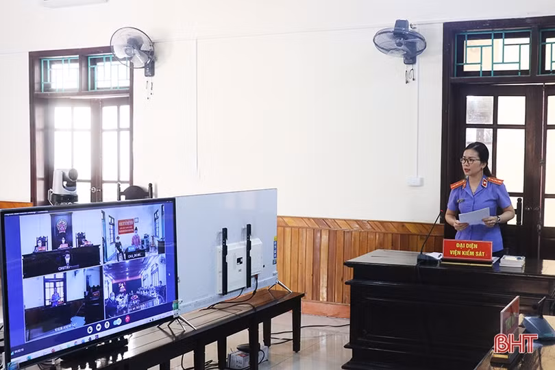 TAND Hà Tĩnh tổ chức phiên tòa trực tuyến, tuyên bị cáo 10 năm tù