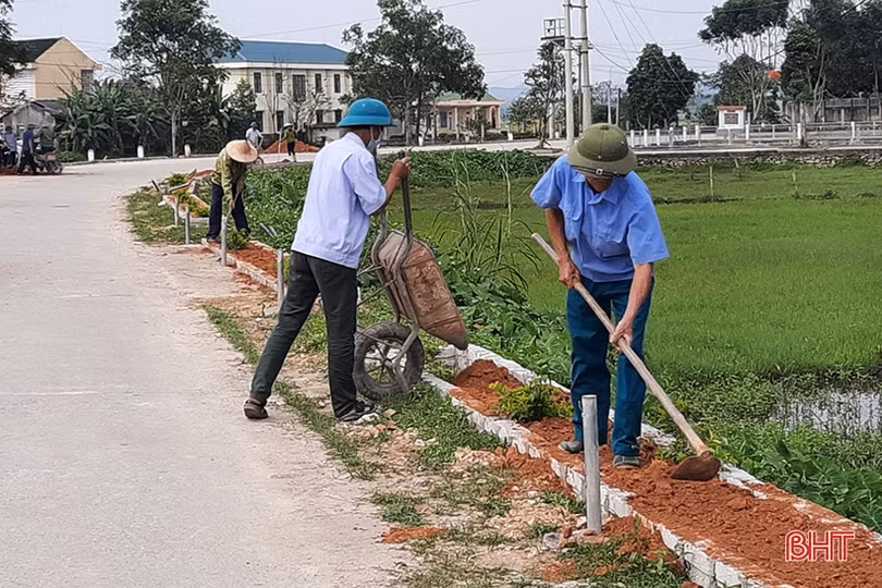 Không ngừng nghỉ trên hành trình xây dựng nông thôn mới ở Hà Tĩnh