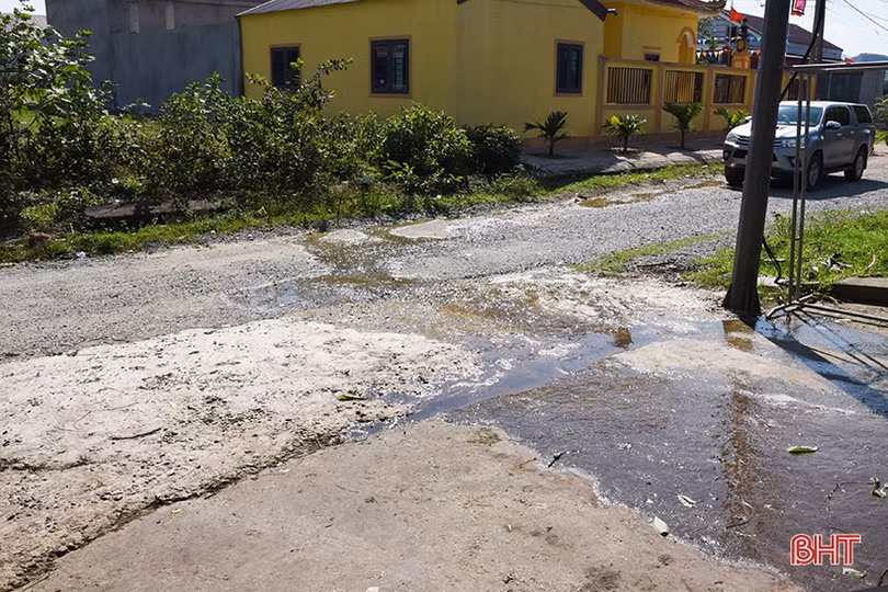 Cần sớm hoàn thành các tuyến đường vùng tái định cư xã Kỳ Lợi