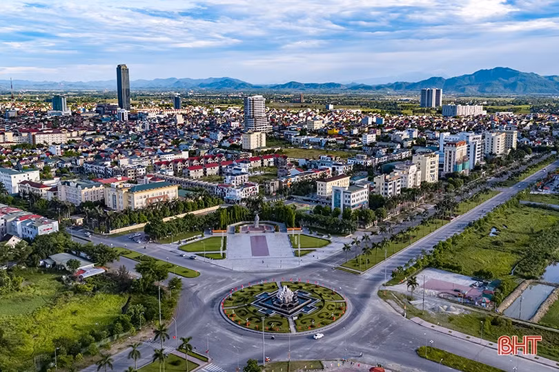 Thành phố Hà Tĩnh hướng đến đô thị xanh, phát triển bền vững