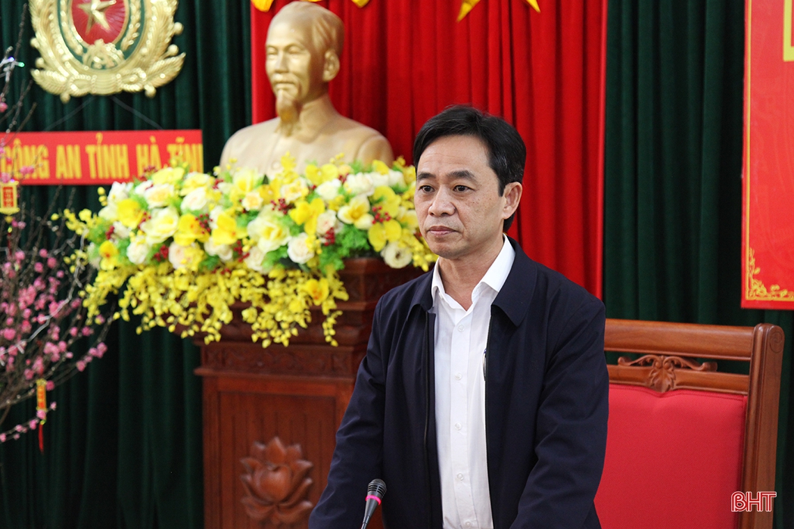 Phó Bí thư Thường trực Tỉnh ủy chúc tết các đơn vị dịp tết Nhâm Dần 2022