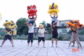 Các đội múa lân ở Hà Tĩnh tất bật "vào mùa"