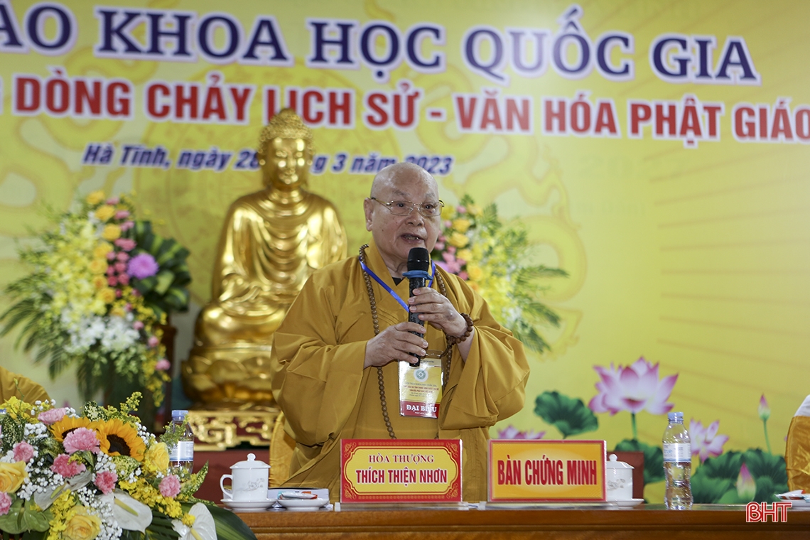 Làm sáng tỏ vai trò Phật giáo Hà Tĩnh trong dòng chảy lịch sử - văn hóa Phật giáo Việt Nam