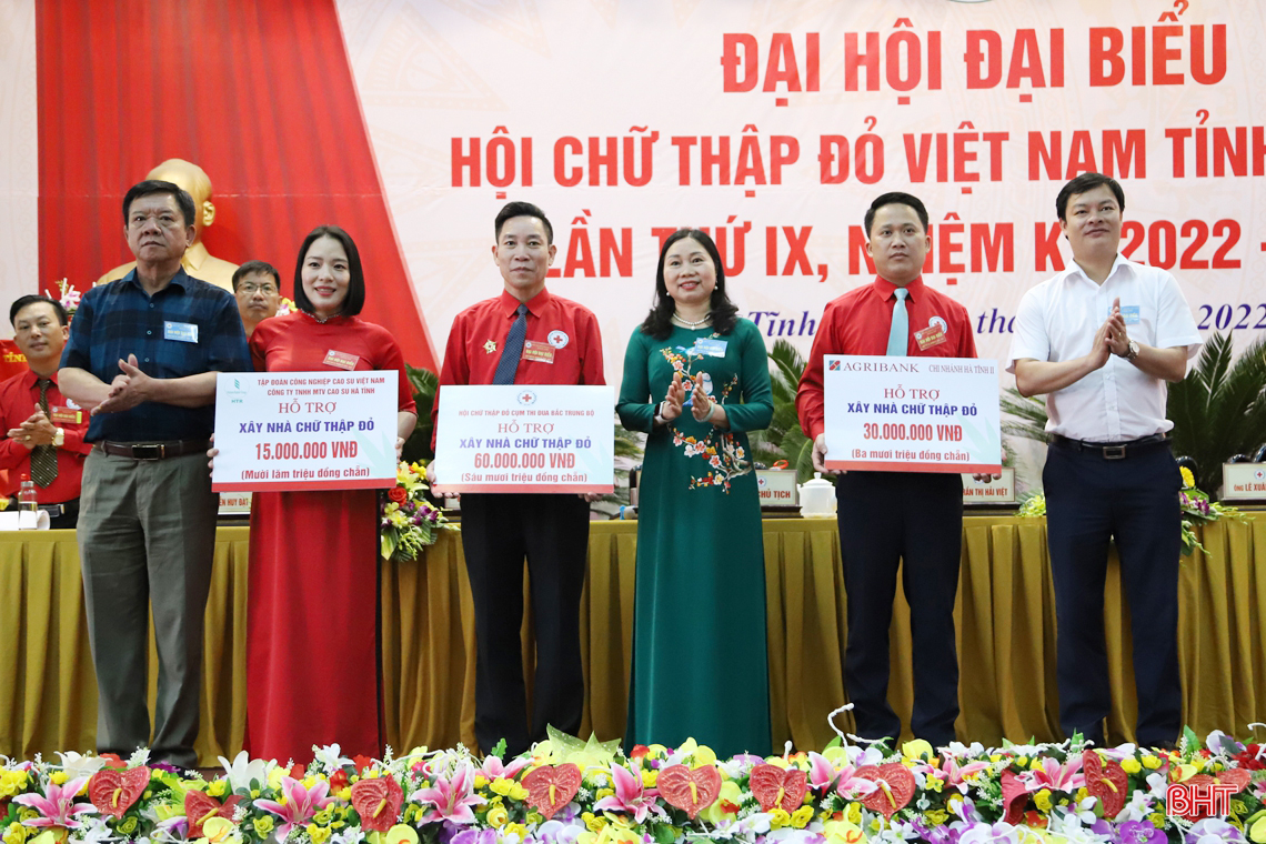 Ông Mai Lê Thuộc tái cử Chủ tịch Hội Chữ thập đỏ tỉnh Hà Tĩnh