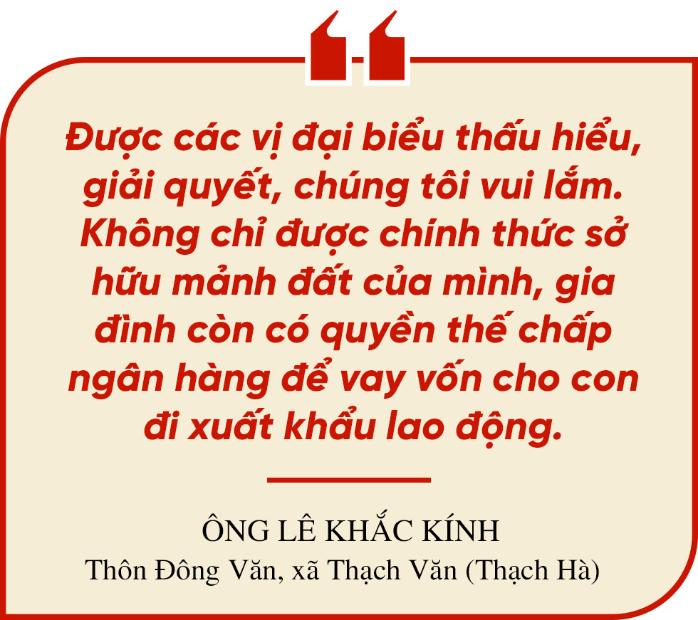 Những quyết sách tạo động lực để Hà Tĩnh bứt phá (bài 4): Tạo đồng thuận, củng cố niềm tin của cử tri và Nhân dân