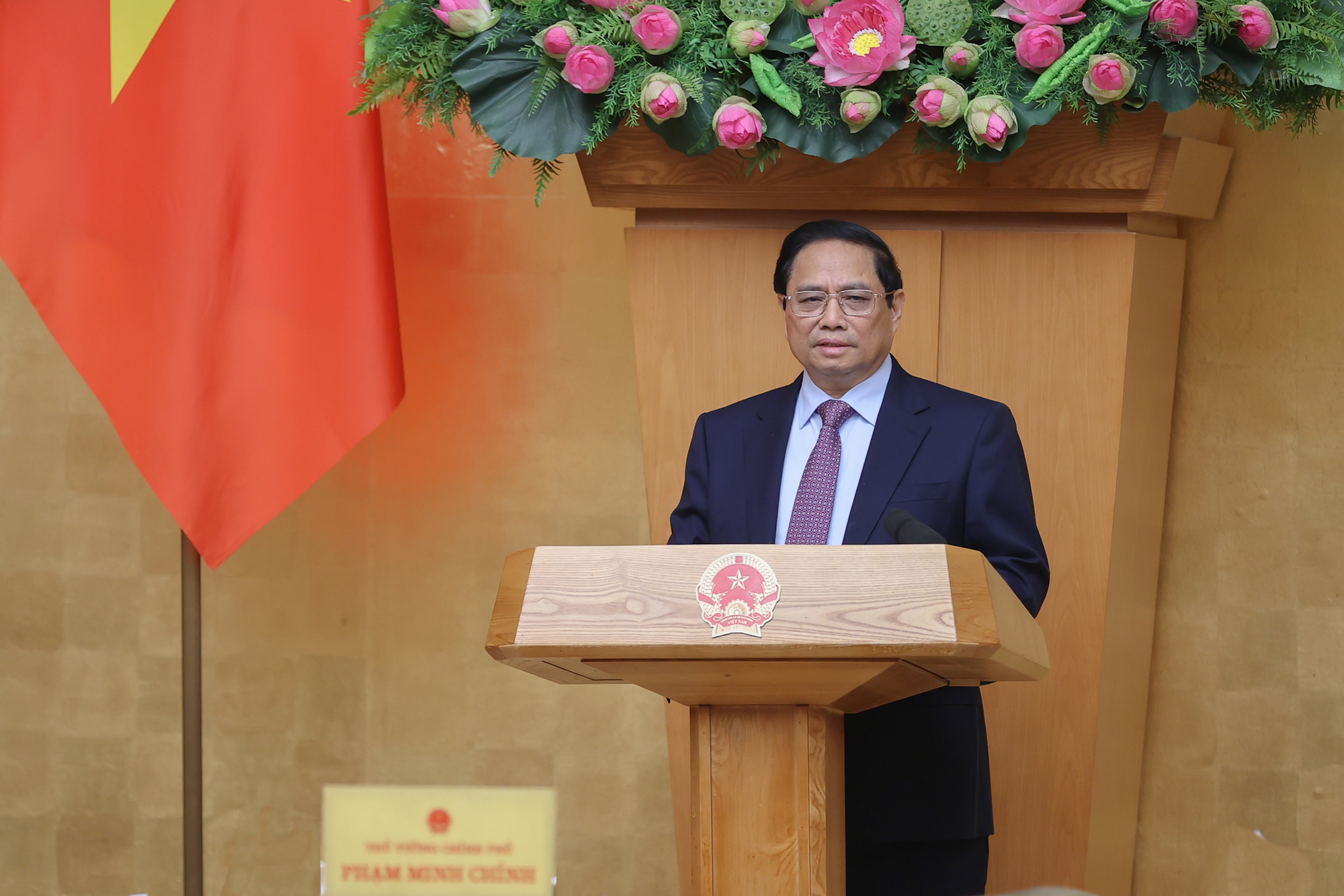 Thủ tướng chủ trì phiên họp Chính phủ chuyên đề xây dựng pháp luật tháng 2