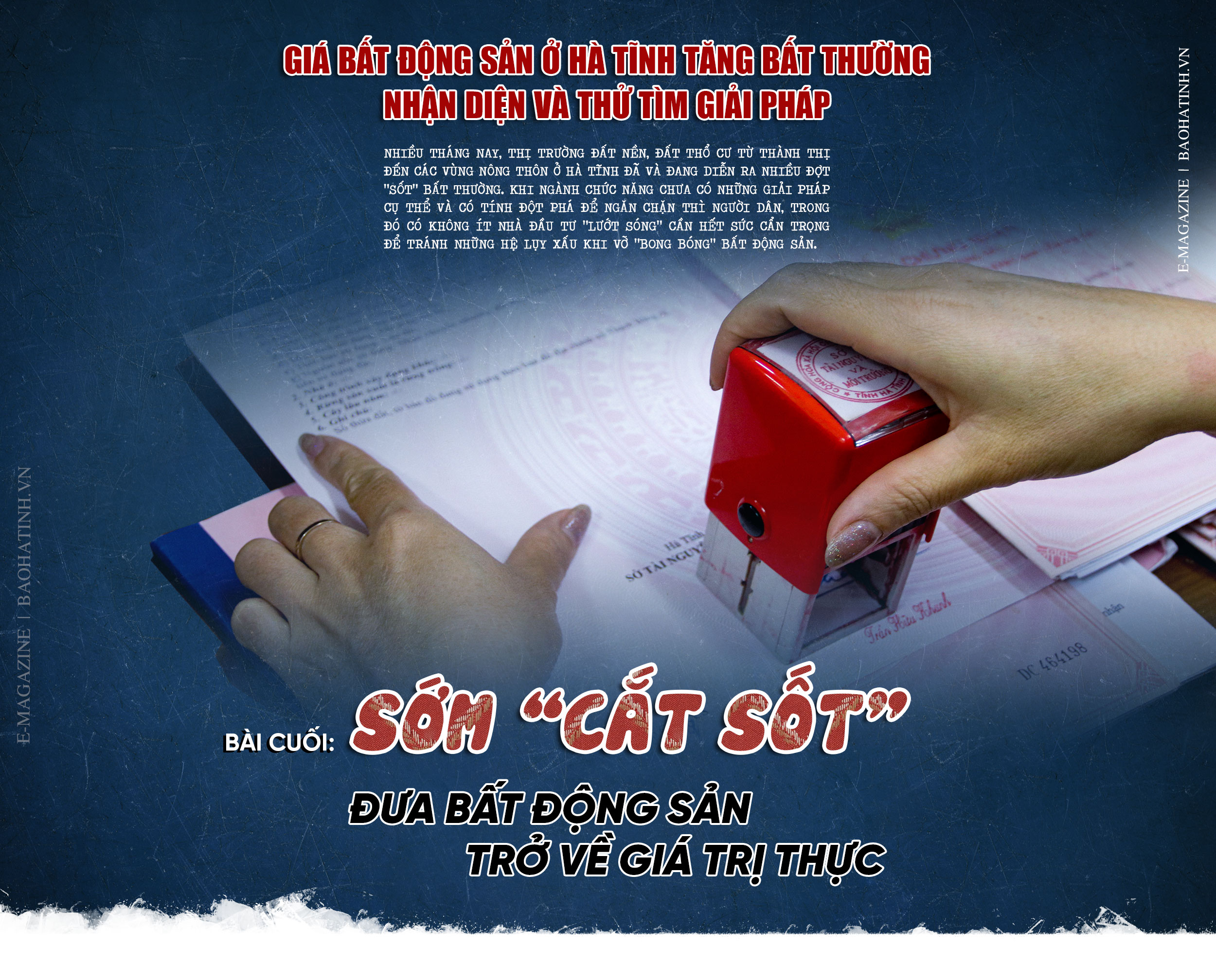 Giá bất động sản ở Hà Tĩnh tăng bất thường - nhận diện và thử tìm giải pháp (bài cuối): Sớm “cắt sốt”, đưa bất động sản trở về giá trị thực