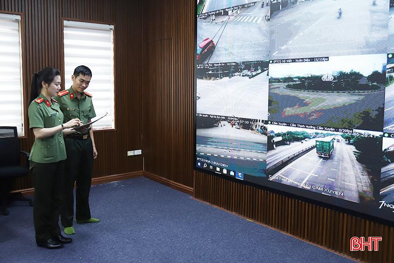 Trung tâm Thông tin chỉ huy Công an tỉnh chính thức vận hành vào tháng 11/2023.