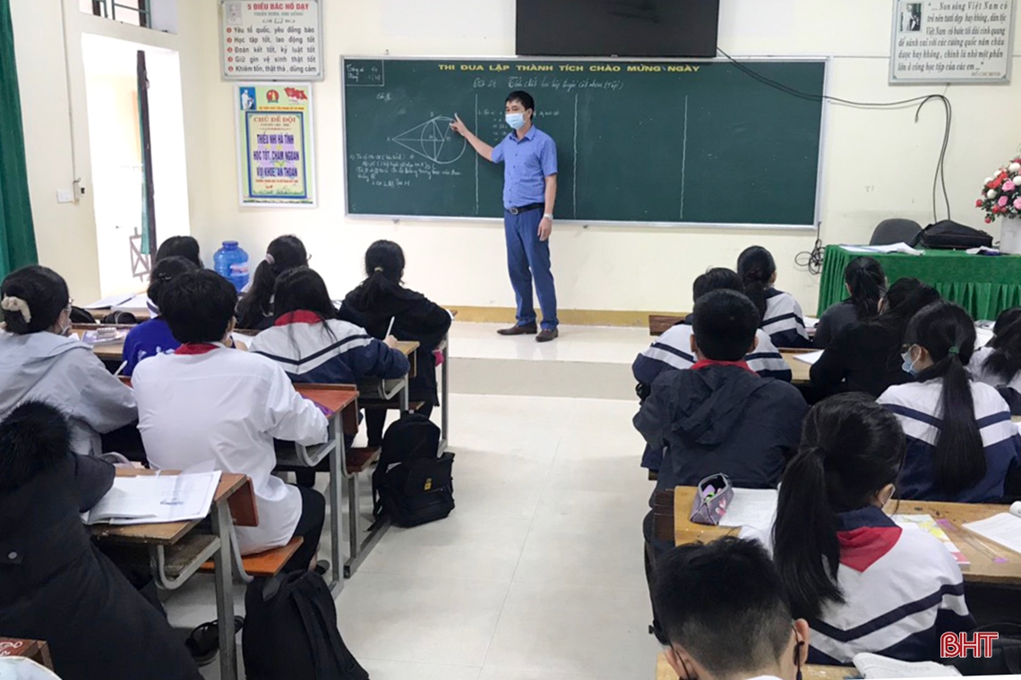 Trường huyện khẳng định thương hiệu trong Kỳ thi vào lớp 10 Trường THPT Chuyên Hà Tĩnh