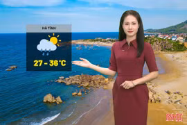 Dự báo thời tiết Hà Tĩnh ngày 15/8: ngày nắng, chiều có mưa rào và dông
