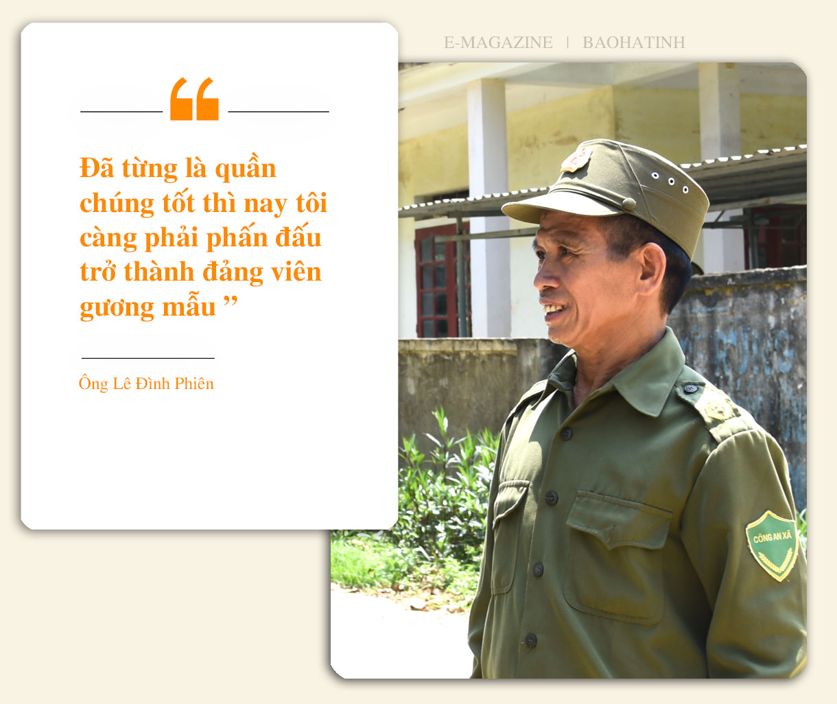 Vào Đảng ở tuổi 62