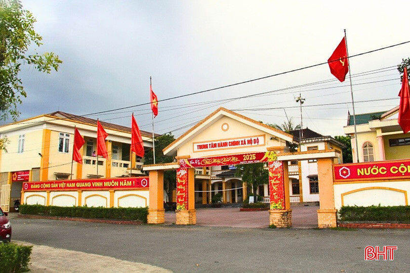 Trung tâm hành chính xã Hộ Độ cũ hiện chưa bố trí cho cơ quan nào vào làm việc.