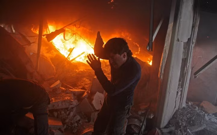 am anh cuoc song nguoi dan syria o dia nguc dong ghouta