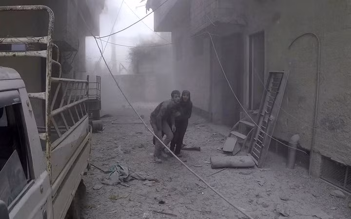 am anh cuoc song nguoi dan syria o dia nguc dong ghouta