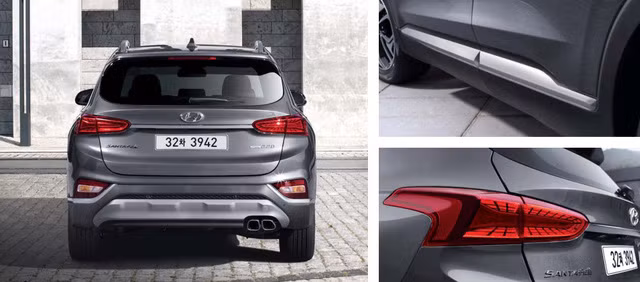 chi tiet hyundai santa fe the he moi truoc gio ra mat toan cau