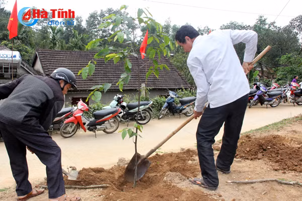 ha tinh soi noi tet trong cay dau xuan moi