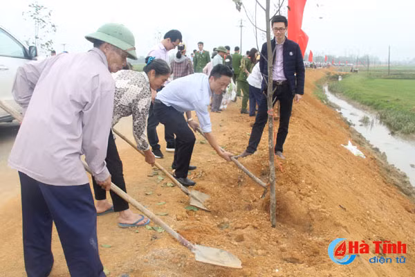 ha tinh soi noi tet trong cay dau xuan moi