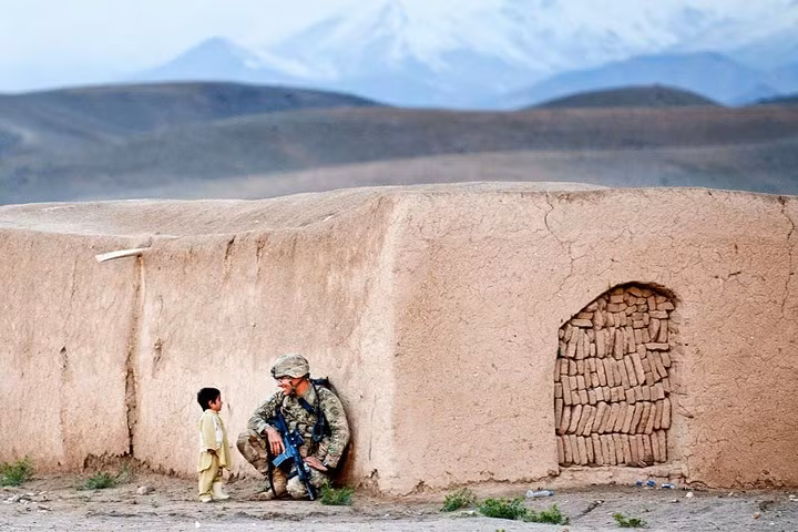 can canh binh si my tuan tra dam bao an ninh o afghanistan