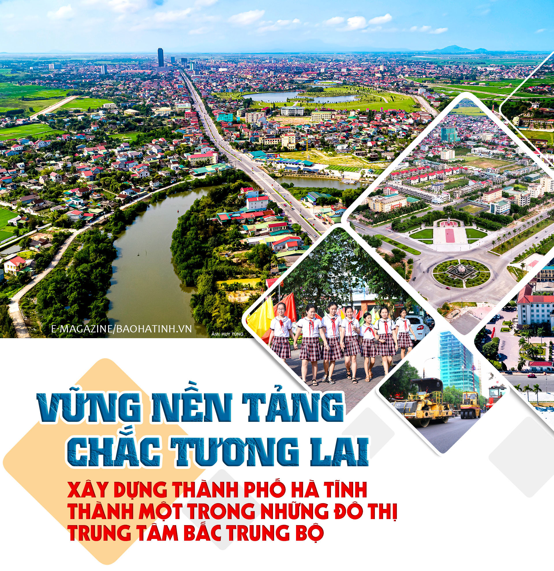 Vững nền tảng, chắc tương lai, xây dựng thành phố Hà Tĩnh thành một trong những đô thị trung tâm vùng Bắc Trung Bộ