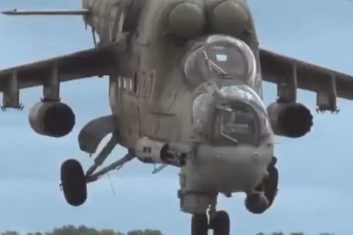 Uy lực máy bay trực thăng tấn công Mi-35M do Nga sản xuất