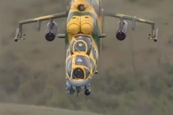 Uy lực máy bay trực thăng tấn công Mi-35M do Nga sản xuất