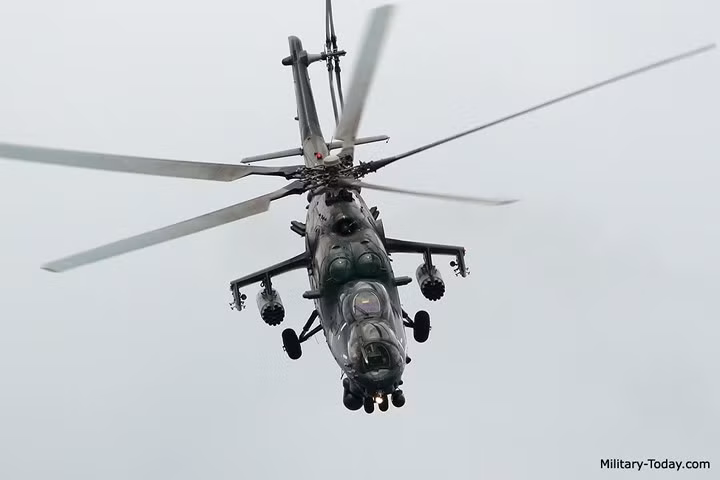 Uy lực máy bay trực thăng tấn công Mi-35M do Nga sản xuất
