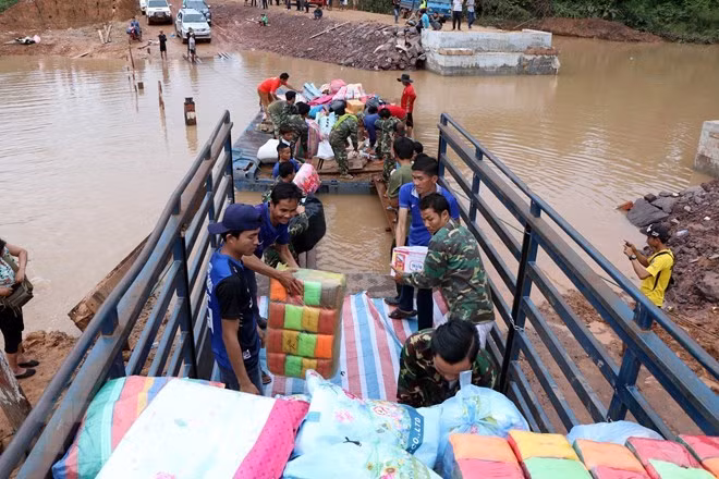 Vỡ đập thủy điện Sepien: Chính phủ Lào cảnh báo việc đưa tin ảnh giả mạo