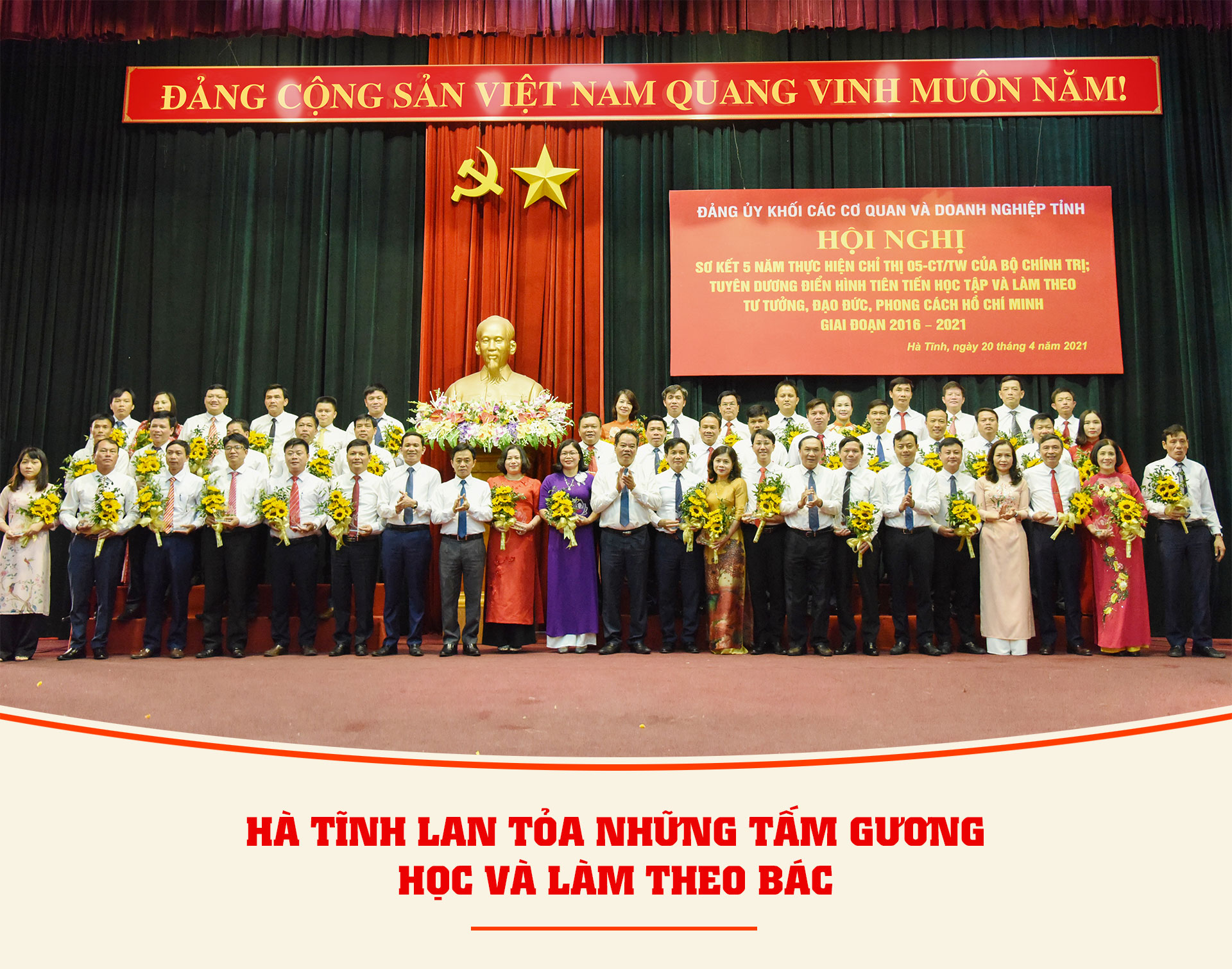 Hà Tĩnh lan tỏa những tấm gương học và làm theo Bác