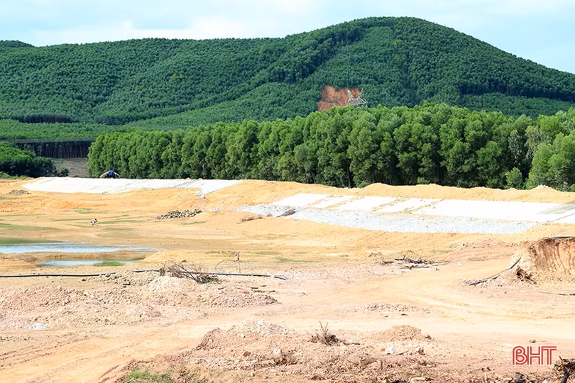“Tăng tốc” trên các công trình thuỷ lợi ở Hà Tĩnh