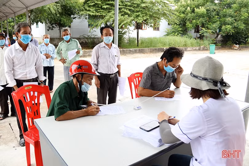 Các cơ sở y tế ở Hà Tĩnh tổ chức tiêm vắc-xin phòng COVID-19 đợt 4