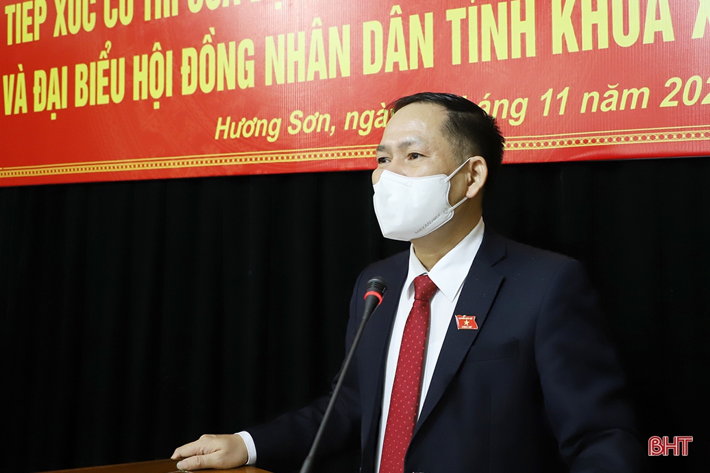 Cử tri Hương Sơn đề xuất quan tâm phát triển Khu kinh tế Cửa khẩu quốc tế Cầu Treo