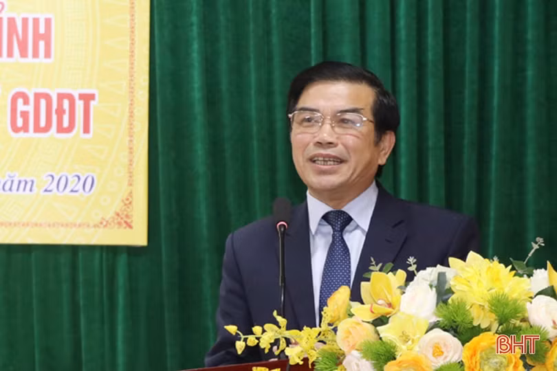Công bố quyết định bổ nhiệm Phó Giám đốc Sở GD&ĐT Hà Tĩnh