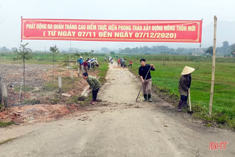 Hà Tĩnh đẩy nhanh khôi phục sản xuất gắn với xây dựng nông thôn mới