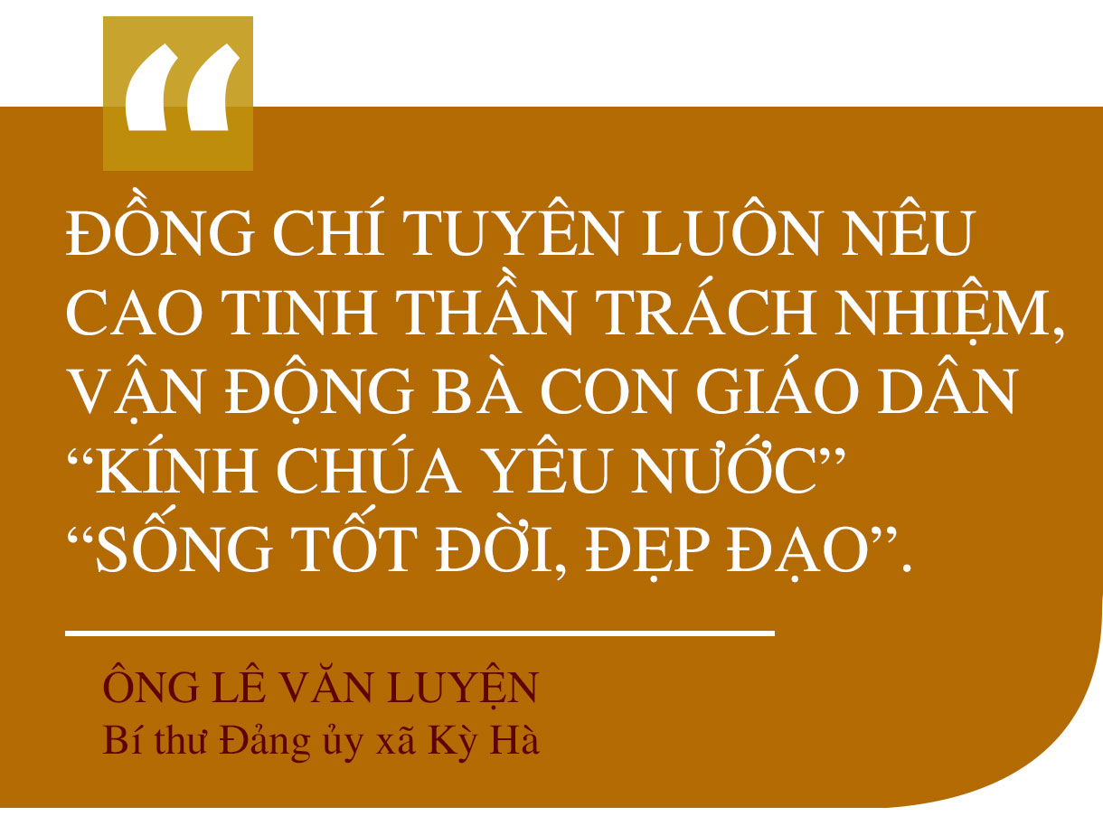 Người giáo dân 32 năm tuổi Đảng, 20 năm làm bí thư chi bộ