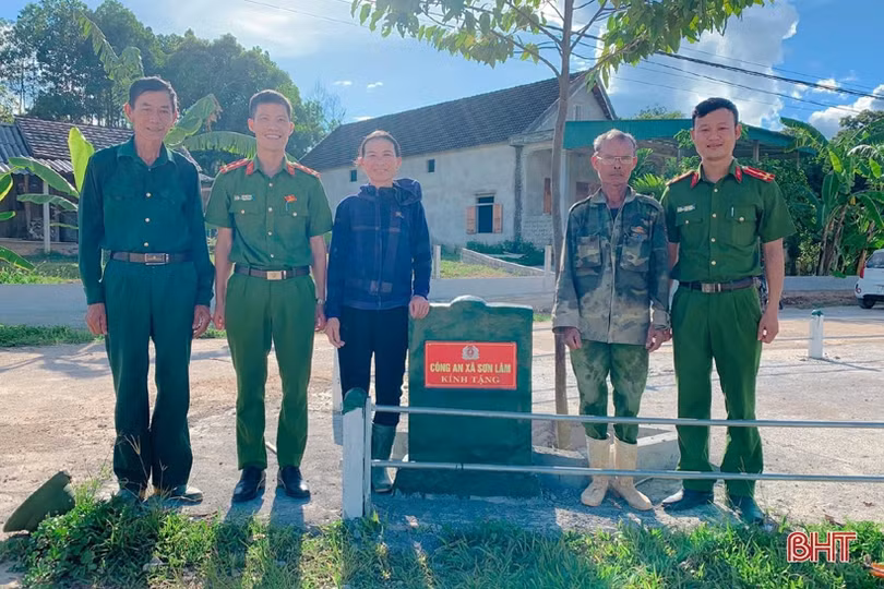Công an xã Sơn Lâm huy động nhiều nguồn lực hướng về các em nhỏ