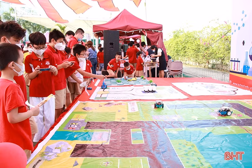 Hoạt động ngoại khóa giúp học sinh iSchool Hà Tĩnh phát triển toàn diện