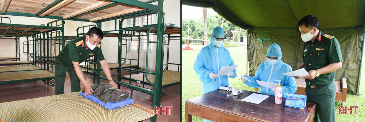 Những “pháo đài” chống dịch Covid-19 ở Hà Tĩnh (Bài 3): Lực lượng vũ trang vững vàng trên trận tuyến mới