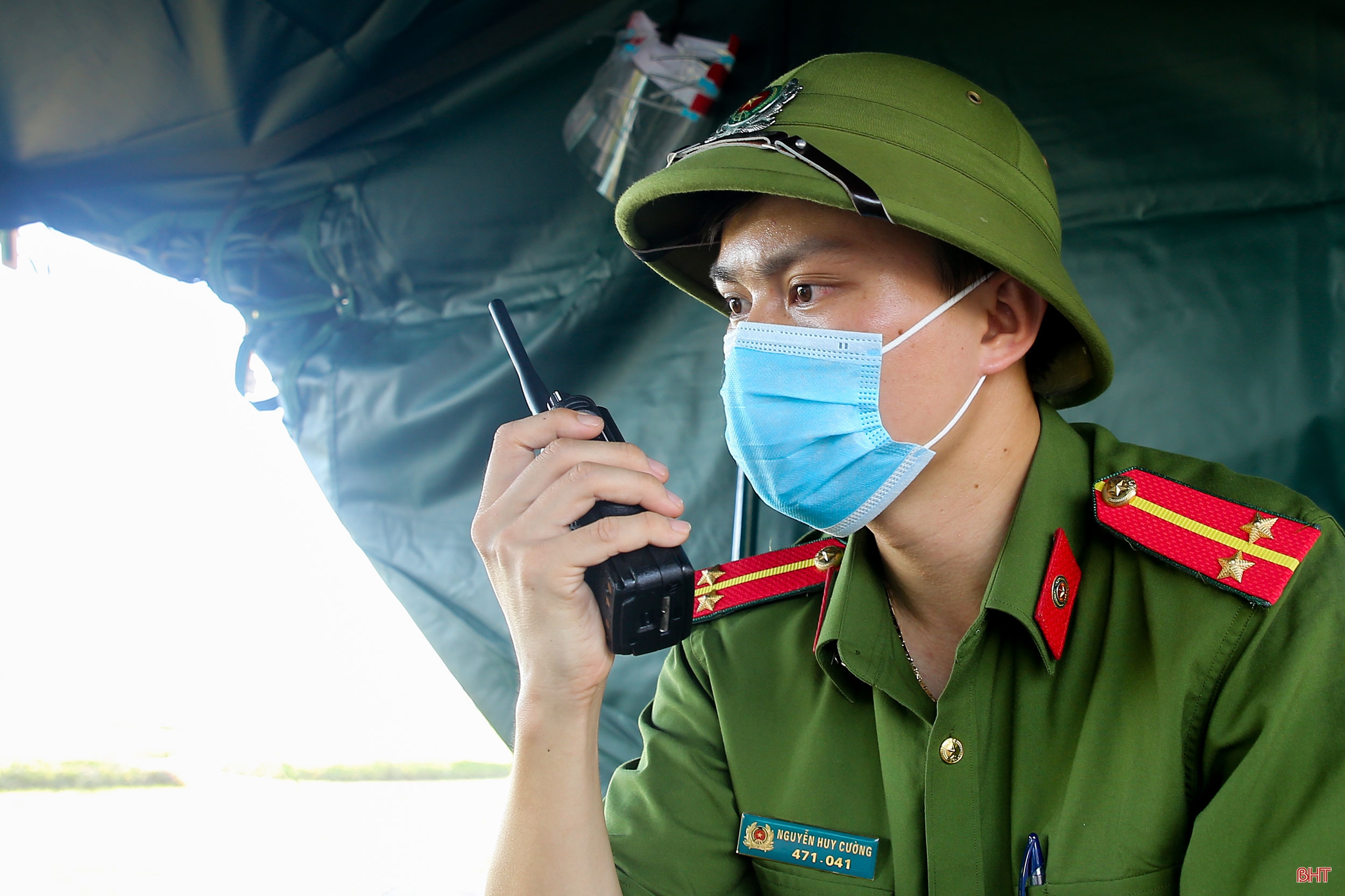 Những “pháo đài” chống dịch Covid-19 ở Hà Tĩnh (Bài 3): Lực lượng vũ trang vững vàng trên trận tuyến mới