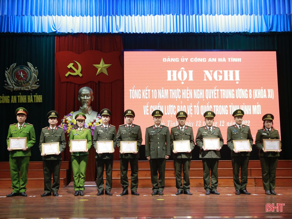 Công an Hà Tĩnh thực hiện tốt nhiệm vụ, góp phần bảo vệ an ninh quốc gia