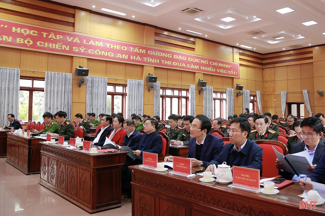Công an Hà Tĩnh thực hiện tốt nhiệm vụ, góp phần bảo vệ an ninh quốc gia